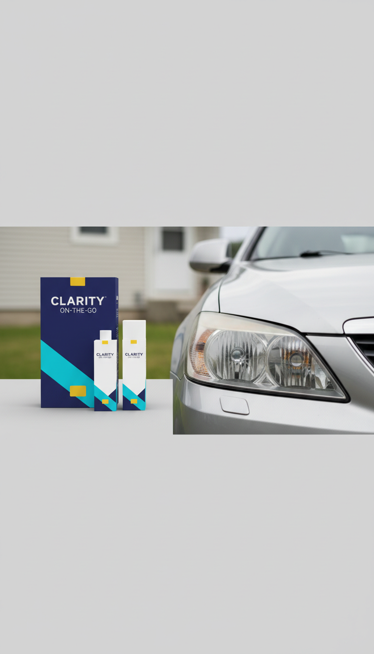 Headlight Restoration Kit With On-Site Service