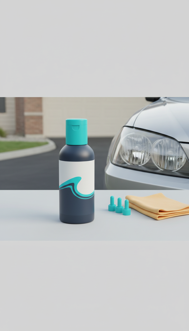 UV-Protective Headlight Sealant Bottle