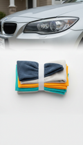Branded Microfiber Cloths Set for Detailing